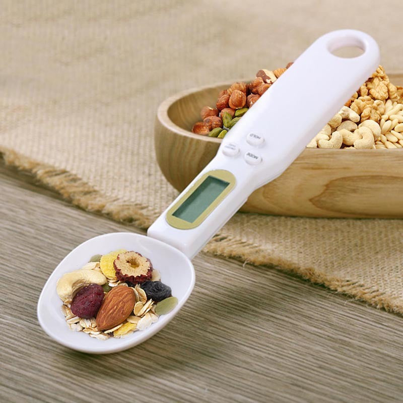 Digital Kitchen Scale Electronic Cooking Food Weight Measuring Spoon Grams
