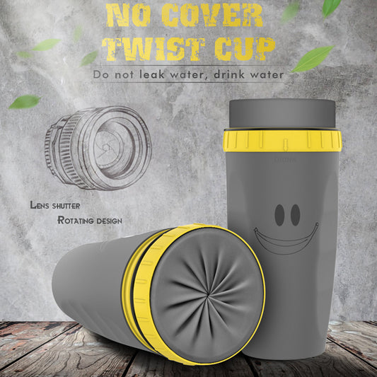 Cover Twist Cup Travel Portable