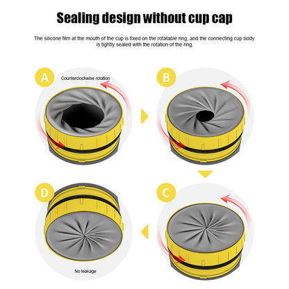 Cover Twist Cup Travel Portable